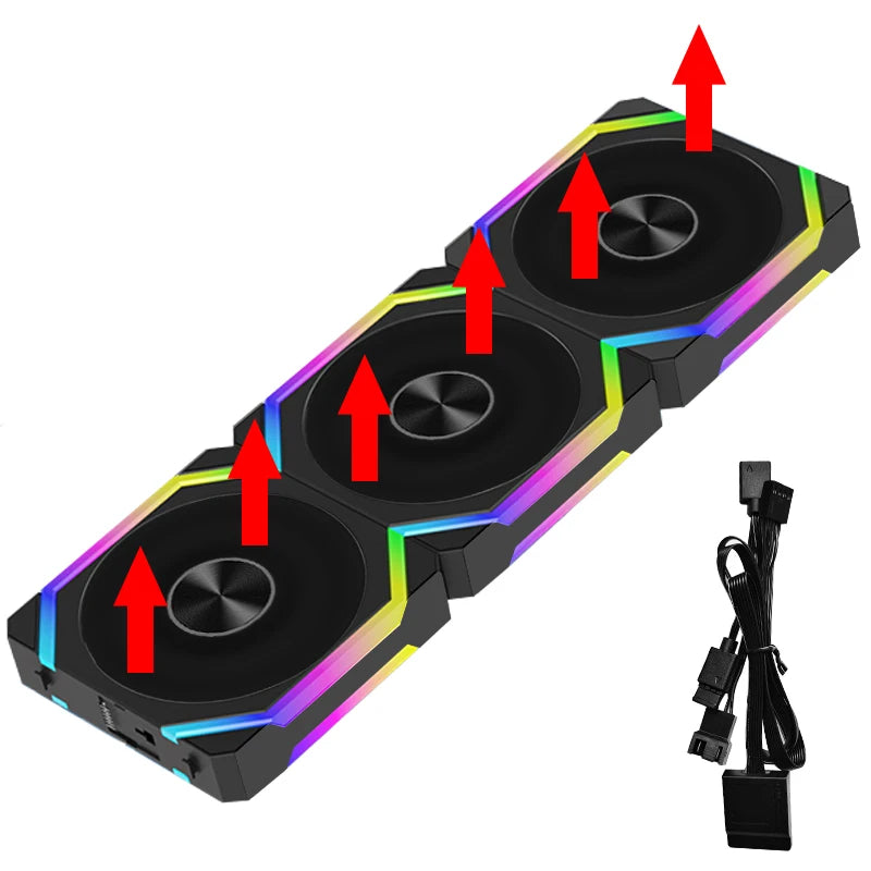 Kit Cooler ARGB PWM 120mm JUMPEAK CS120